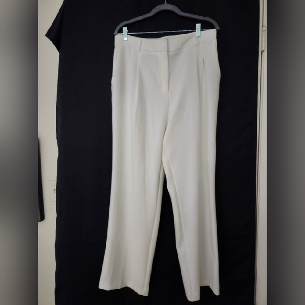 White Ann Taylor Dress Pants, Size 12P